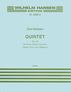 QUINTET OP 43 WOODWIND QUINTET PARTS-P.O.P. cover